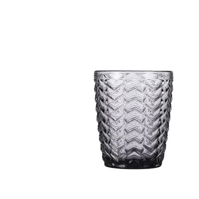 ホシーン ジョイ グレー色 300ml 水晶ガラス トンブル 飲料ジュースのためのガラス用品